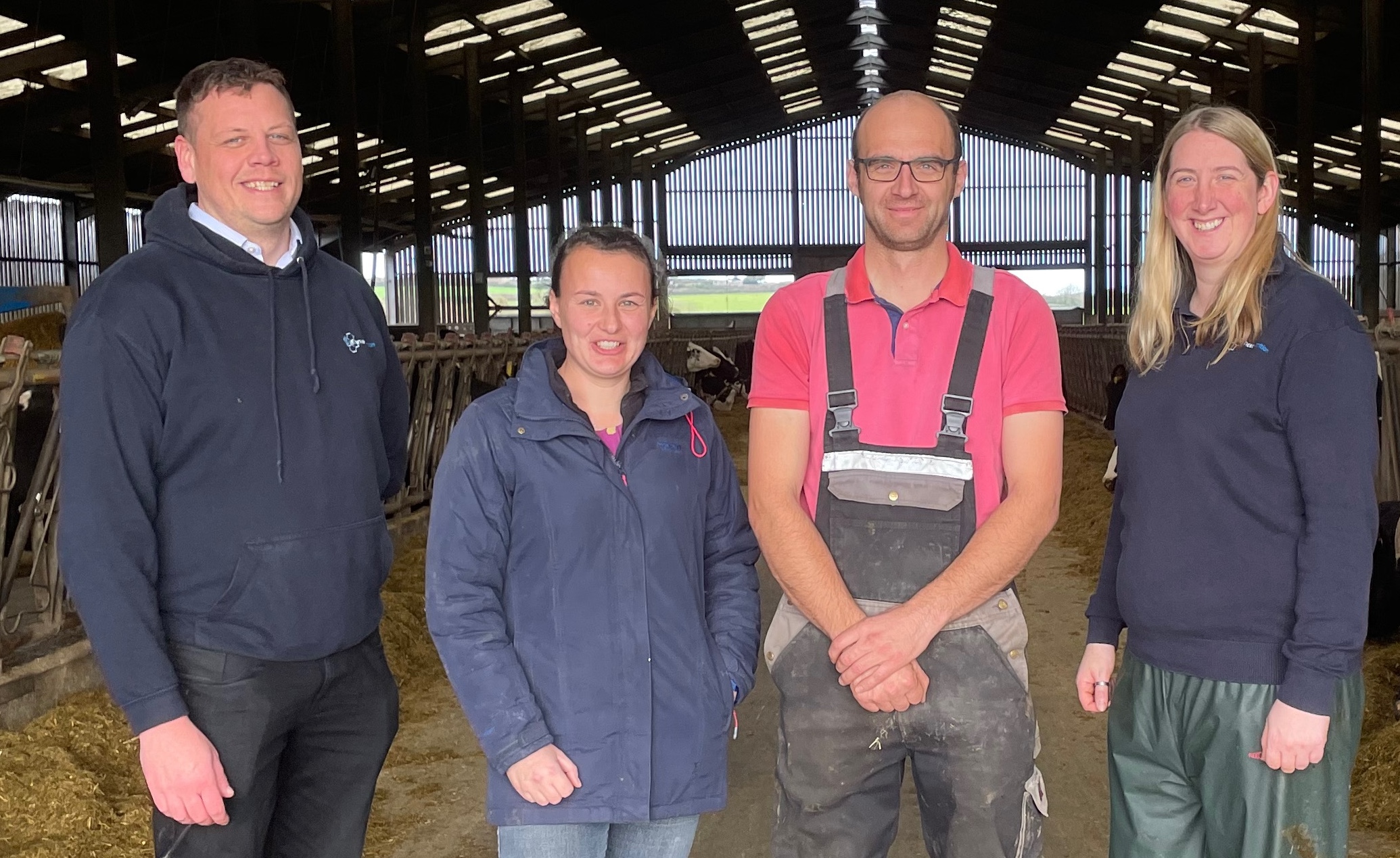 Teamwork Drives Success with Robotic Milking on the Lizard
